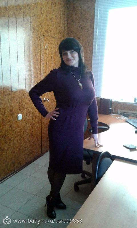 Для себя любимой связала платье. Наконец-то.