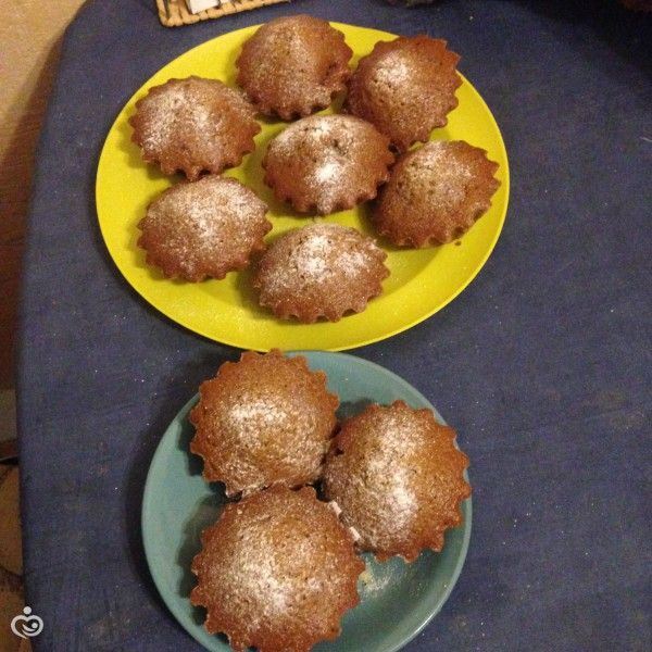 Постные кексы с изюмом Постные кексы с изюмом