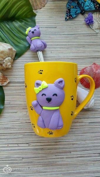 Вкусные ложки, декор кружек, букеты из конфет. Работы за июнь