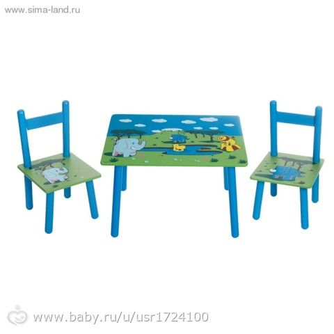 Детский стол с откидной крышкой