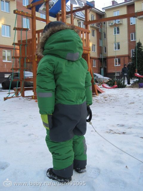 Наш зимний вело-комбез!